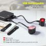 Forte Autonomie de La Batterie avec Modes Clignotement ou Fixe