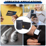 Eckerdromk Etui Anti RFID, Boite Anti RFID, Antivol Boîtier Faraday avec 2 Signal Blocage Faraday Pochette Sac, Keyless Go Boîti