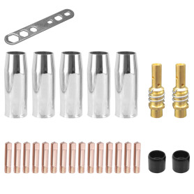 Bosmsaslad 25 Pcs Embouts Contact Buse Soudage