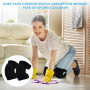 Dunkwckore Genouillères de Protection, 1 Paire 20 mm Anti-Collision Éponge Épaisse Genouillère Travail, Protege Genoux Professio