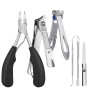 Homshsjhkis 6 Pcs Coupe Ongle Pied