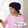 Kellegour 5 Pièces Bonnet sous Hijab,Réglable Islamique Musulman,Bonnet de Hijab Musulman Islamique,Réglable sous écharpe avec F