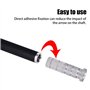DONGKER Lot de 12 flèches de rechange en aluminium pour tir à l'arc - Pour arbre de flèche de 6,2 mm
