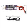 Module de Contrôle de Vitesse du Ventilateur,Contrôleur de Température du Ventilateur À 4 Fils DC 12 V 3 A pour Régler la Vitess