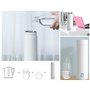 Hitopin Bouilloire de Voyage, 400ml Bouilloire Electrique Portable, Bouilloire en Acier Inoxydable, Bouilloire de Voyageavec Câb