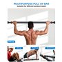 barre de tractions avec tapis antidérapant et fermet