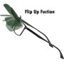 Clip Lunettes de Soleil,2 PCS Verres Polarisés + 1 PCS Vision Nocturne à Clipser Unisexe Lunettes de Soleil Polarisante Rectangl