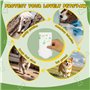 Lot de 20 paires de chaussettes jetables imperméables pour chien pour pattes blessées pour arrêter de lécher, protections de pat