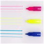 NLR [6 Couleurs ×7] Surligneur de Couleur Arc-en-ciel Empilable pour Enfants, Marqueur Fluorescent, Grande faveur de partie