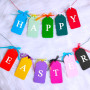 Étiquettes de cadeaux LATERN avec trou 200 Pcs 20 couleurs, étiquettes suspendues en papier Kraft signer avec une corde de 4 rou