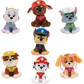LA PAT’ PATROUILLE - PELUCHE GUND 15 CM PAW PATROL - Peluche Chiot Pat' Patrouille Taille 15 cm - Lavable En Surface - Jouet Pre