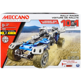 MECCANO Erector Kit de Construction de véhicule 10 en 1 pour Enfants de 8 Ans et Plus