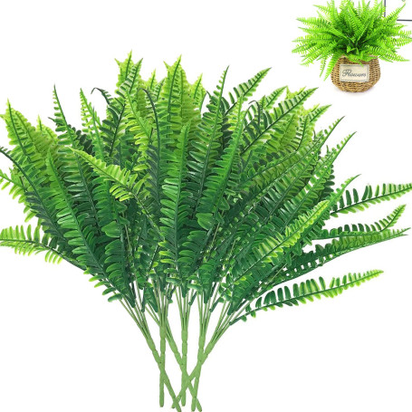 BITEFU 6 Pcs Plante Artificielle