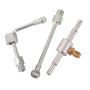Kit Jauge Testeur Pression Pompe D'injection Carburant Moteur avec Adaptateur, Outil Manometre Pression Essence Voiture 0-140PSI