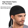 Bandana de Cyclisme Sport Séchage Rapide Cyclisme Vélo Echarp Absorbe Transpiration Réglable Bonnet Foulard Anti-UV Vélo Echarpe