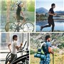 Bandana de Cyclisme Sport Séchage Rapide Cyclisme Vélo Echarp Absorbe Transpiration Réglable Bonnet Foulard Anti-UV Vélo Echarpe