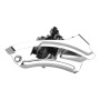 BESNIN Dérailleur avant de vélo pour pédalier à 3 vitesses 11 dents Max Dérailleur avant de vélo Compatible avec pédalier 48 den