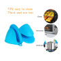 Mini Gant De Four Épais,Regerly 7 Paires Gants de Cuisine Résistants à la Chaleur en Silicone Antidérapant Manique Silicone Gant