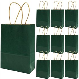 Sacs cadeaux en papier kraft avec poignées