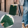 Sacs cadeaux en papier kraft avec poignées, grand sac en papier avec autocollants pour affaires, boutique, anniversaire, cadeau,