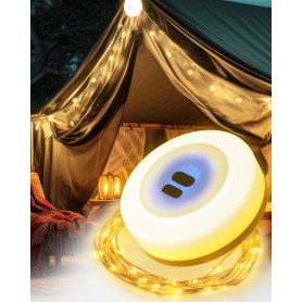 Guirlande Lumineuse Escamotable Portative Imperméable Extérieure