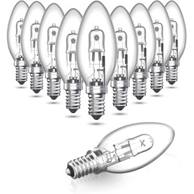 Luxvista 10 Pack d'ampoules halogènes