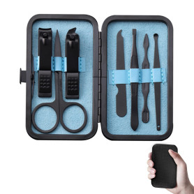 Rnitle 7 en 1 Set de Coupe-ongles Trousse de Manucure