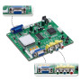 Mcbazel Jeux Arcade RGB/CGA/EGA to VGA HD Jeux Vidéo Convertisseur de Sortie pour Jeux Arcade Écran à CRT LCD PDP Projecteur