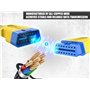OURANTOOLS Câble d'Extension OBD-2 Rallonge OBD-II – 16Broches 20cm Mâle à Femelle Adaptateur Diagnostic Auto Cordon Connecteur 