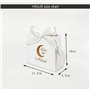 XFSRG 10 Pièces Petit Sac Cadeau Papier Sacs Cadeau Pochette Sachet avec Ruban Noeud Bonbons Anniversaire Cadeau pour Fête d'ann
