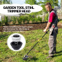 LUMOOM Lot de 2 têtes de tondeuse C6-2 pour Stihl FS38 FS40 FS45 FS50 FSA60R FSA86R FSE60, tête de débroussailleuse et débroussa