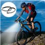 LUMOOM Lot de 2 pinces à pantalon réfléchissantes pour vélo, pantalon de vélo, protection élastique en PVC, pour homme et femme,