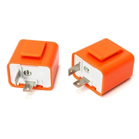 QWORK Universel 12V 2 Broches Relais de Clignotant