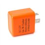 QWORK Universel 12V 2 Broches Relais de Clignotant, LED Flasheur Indicateur Réglable en Vitesse, 2 Pièces