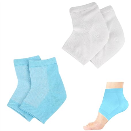 FUZVOL Lot de 2 paires de chaussettes hydratantes pour homme et femme