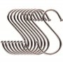 DOETYD Lot de 10 crochets de suspension en forme de S en acier inoxydable pour ustensiles de cuisine