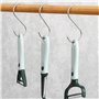 DOETYD Lot de 10 crochets de suspension en forme de S en acier inoxydable pour ustensiles de cuisine, poêles, fournitures de bur