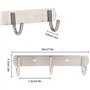 Portemanteau Mural en Acier Inoxydable pour Chambre Vestibule Sall
