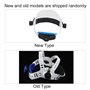 Casque de soudage avec bandeau intégré absorbant la transpiration réglable (blanc)