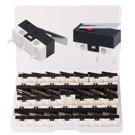 Gebildet 50pcs Charnière Momentané Micro Limite Interrupteurs