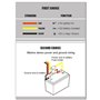 Amplificateur Bluetooth marin 4 canaux Classe D Amp stéréo sur les bateaux UTV ATV Golf Chariots et voitures