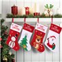Chaussettes de Noël Personnalisées à Suspendre Pour Sapin de Noël