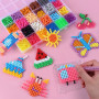 Chennyfun Kit Complet de L'eau Collante Perles, 3000 Perles D'eau Magiques de 24 Couleurs 5mm, Ensemble de Jeu de Bricolage Créa