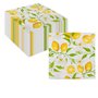 CEILIWEN Lot de 120 serviettes en papier jetables à thème tropical