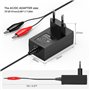NASTIMA Chargeur au plomb scellé 6 V 0,5 A pour batterie Moultrie avec clip rouge et noir et voyant LED