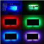 Lumière de bande de LED USB RGB,5M 30leds/m noir 5V 5050 RGB Couleur LED Light avec télécommande 24Key pour l'éclairage de fond 