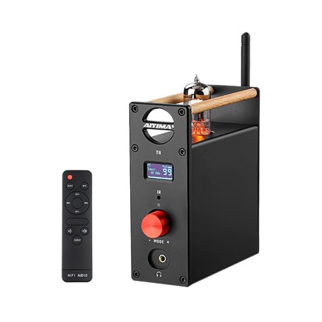 AIYIMA T8 6N3 préamplificateur à Tube numérique QCC3031 préamplificateur Bluetooth 5.0 USB DAC amplificateur de Casque coaxial O