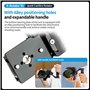 Fotopro Support vertical pour appareil photo, bague de montage pour trépied, plaque de montage rotative 1/4 pour appareil photo 