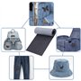 Patchs Tissu Thermocollant Jean, Noir Patchs thermocollants jeans,Patchs Jean Thermocollant Denim Qualité,Thermocollants Patch D