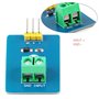 Youmile Lot de 5 capteurs de vibration piézoélectriques en céramique Module piézo 3,3 V/5 V Contrôleur analogique Composants éle
